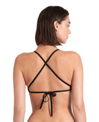 WOMEN'S TEAM SWIM TOP TIE BACK SOLID
