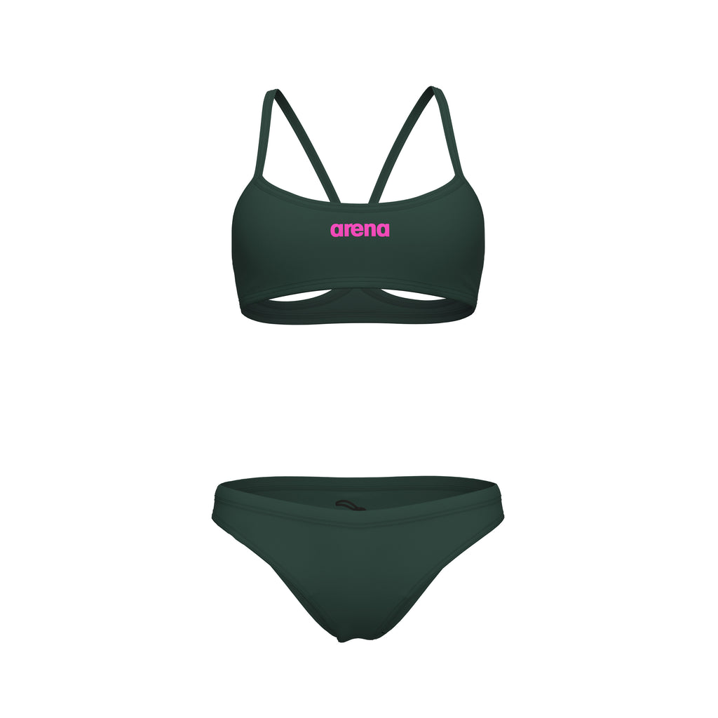 WOMEN'S ARENA BIKINI BANDEAU SOLID