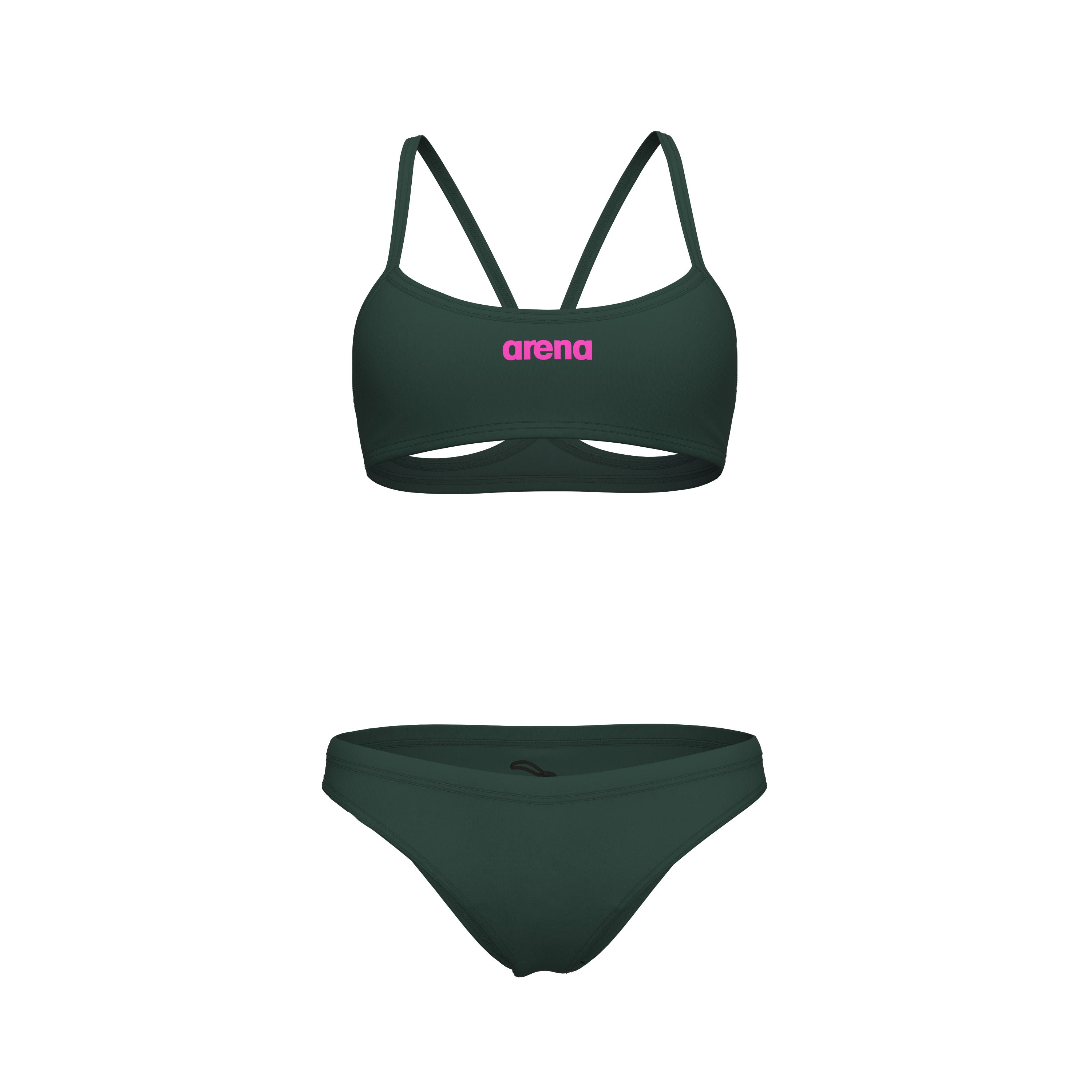 WOMEN'S ARENA BIKINI BANDEAU SOLID