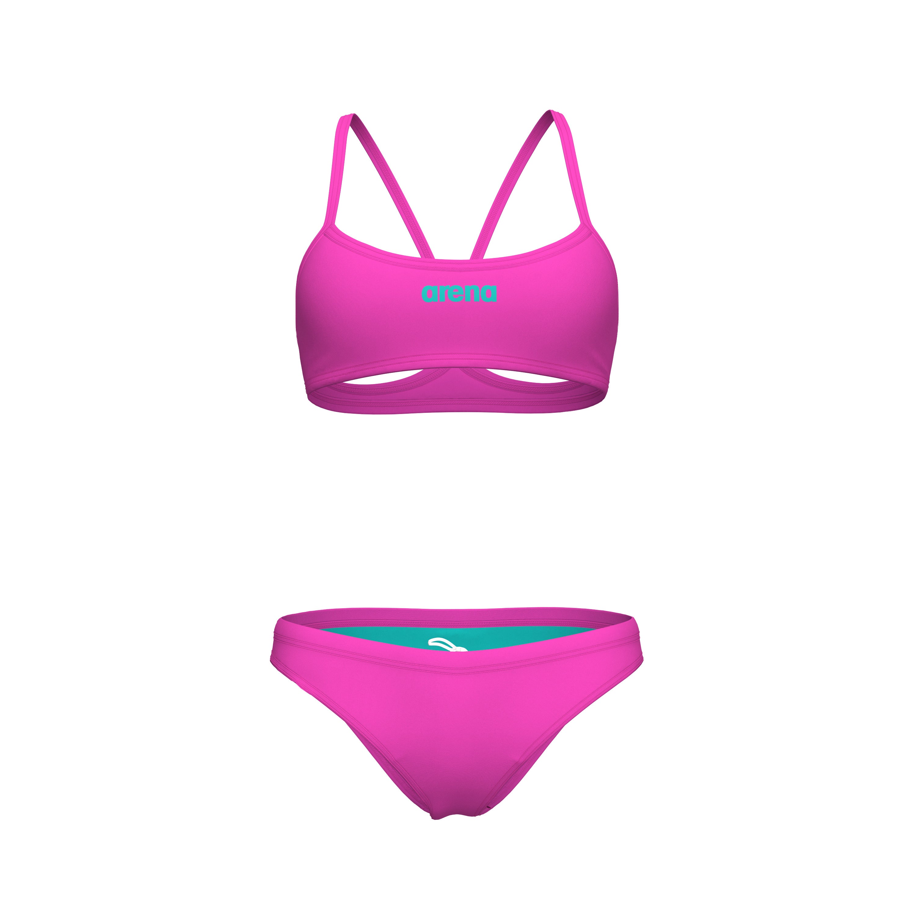 WOMEN'S ARENA BIKINI BANDEAU SOLID